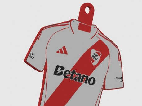 Llavero Camiseta River Plate 2025 Betano Millo