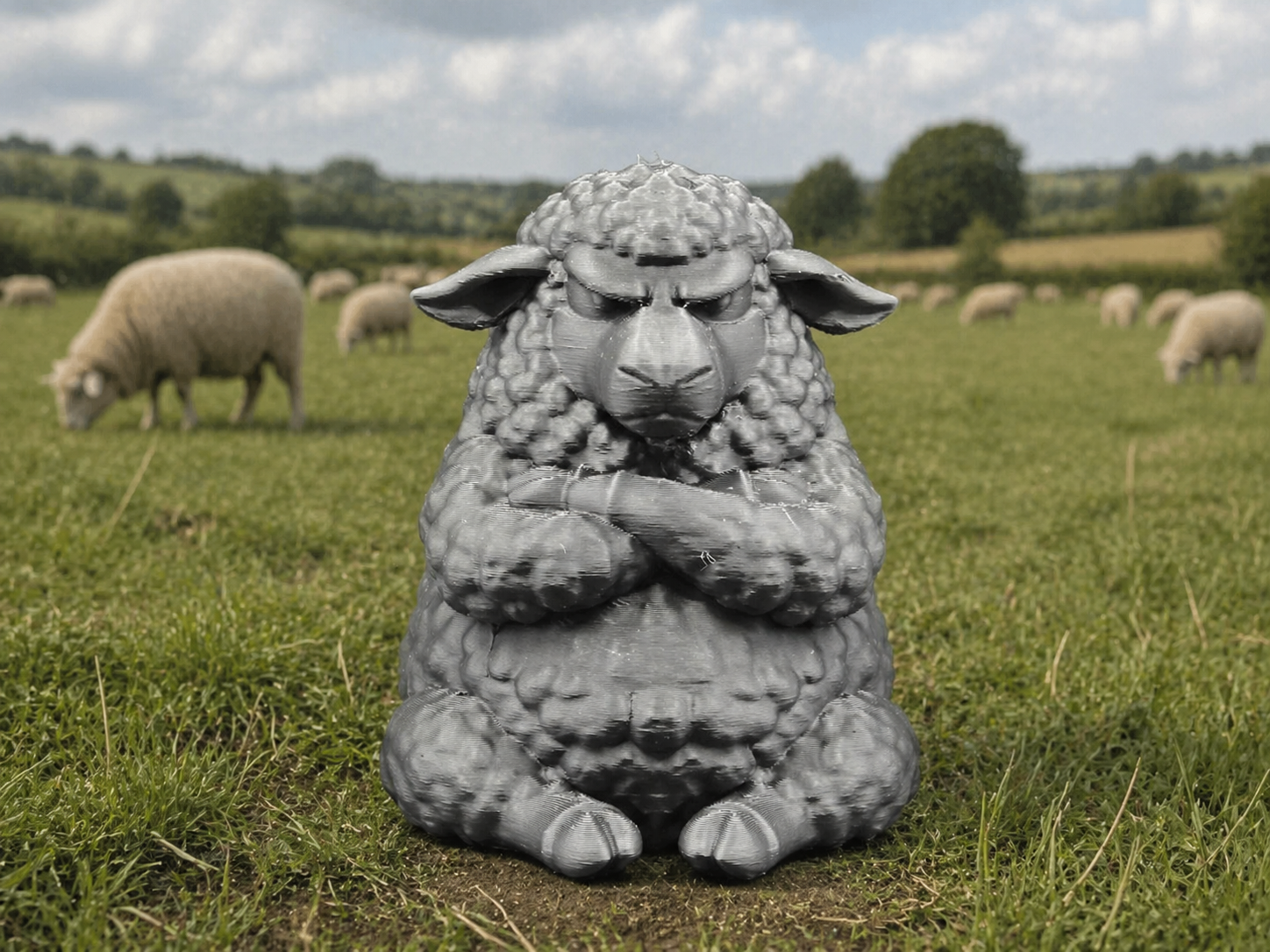 Grumpy Sheep