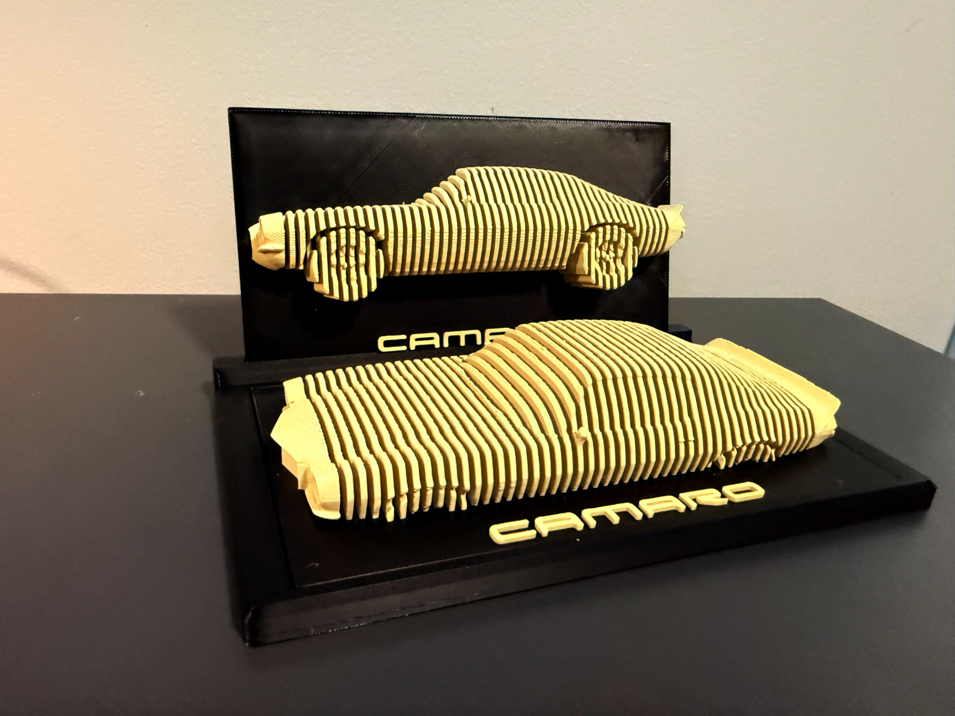 Layered Car Model Basic Dual Display Stand!
