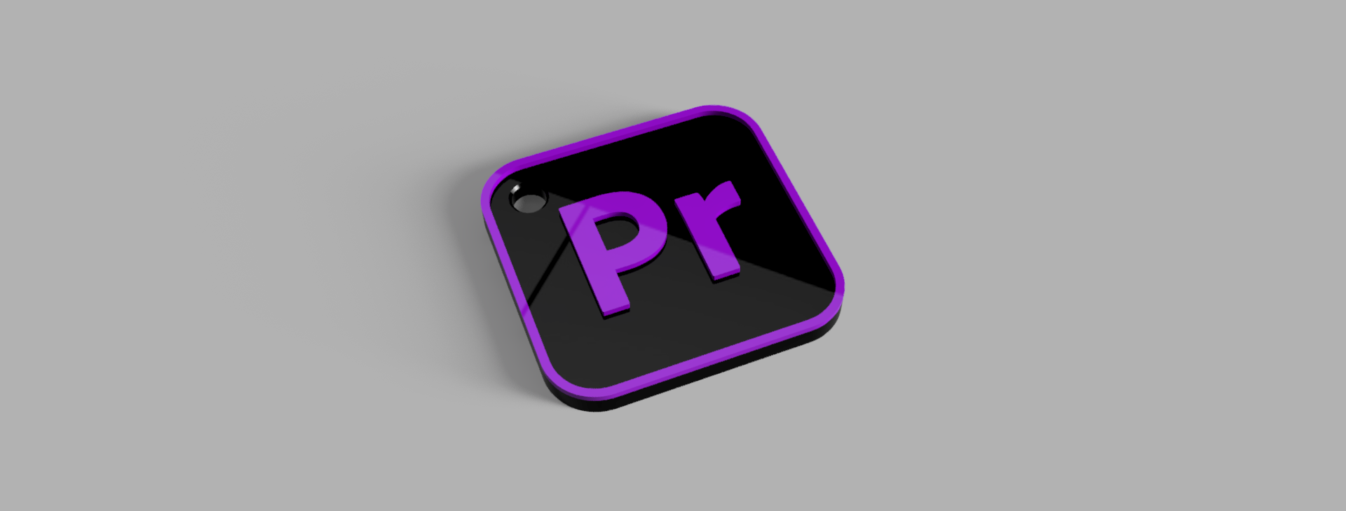 Premiere pro keychain