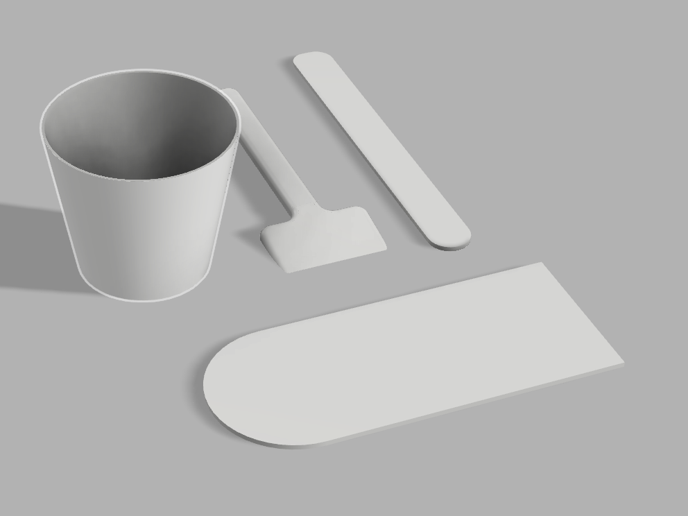 Kit per stuccare e incollare