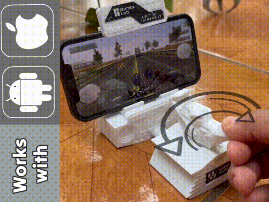 Mini Finger Moto GX Arcade Machine