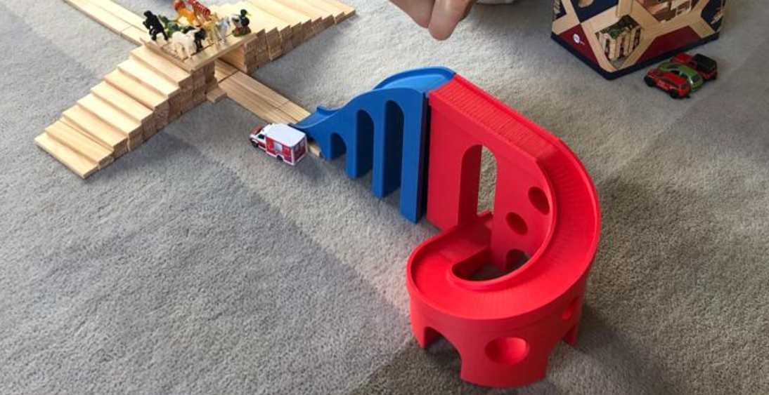 Helicoidal Toy Bridge