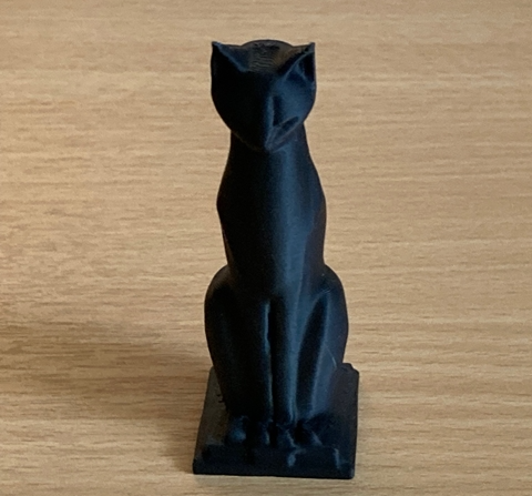 Black Cat - Egyptian Pose