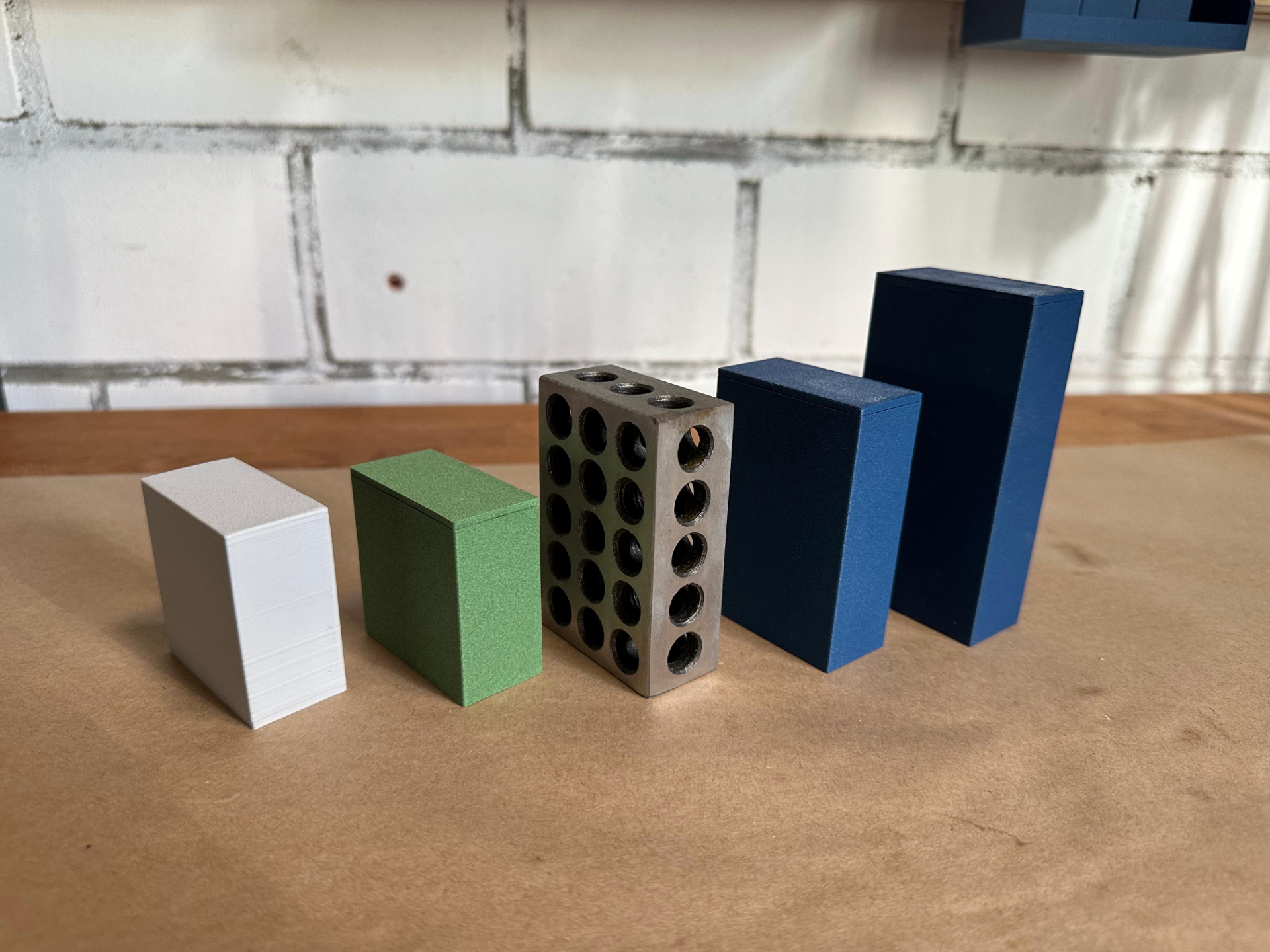 Weighted Metric Blocks (50, 75, 100) x 50 x 25 mm