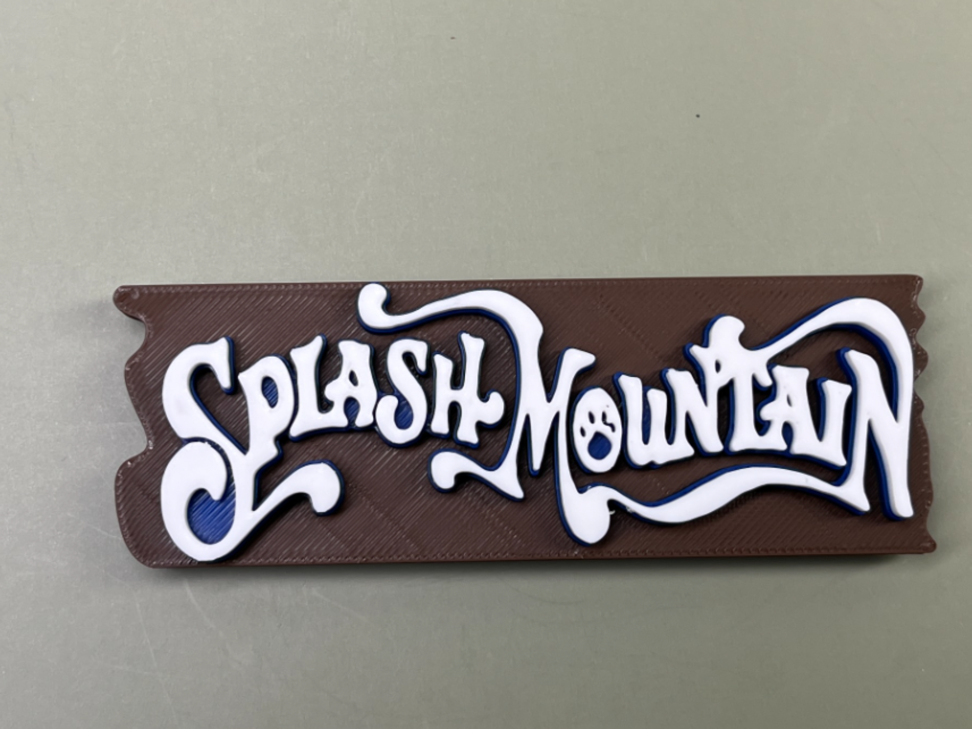 Splash Mountain Fridge Magnet - Disney World