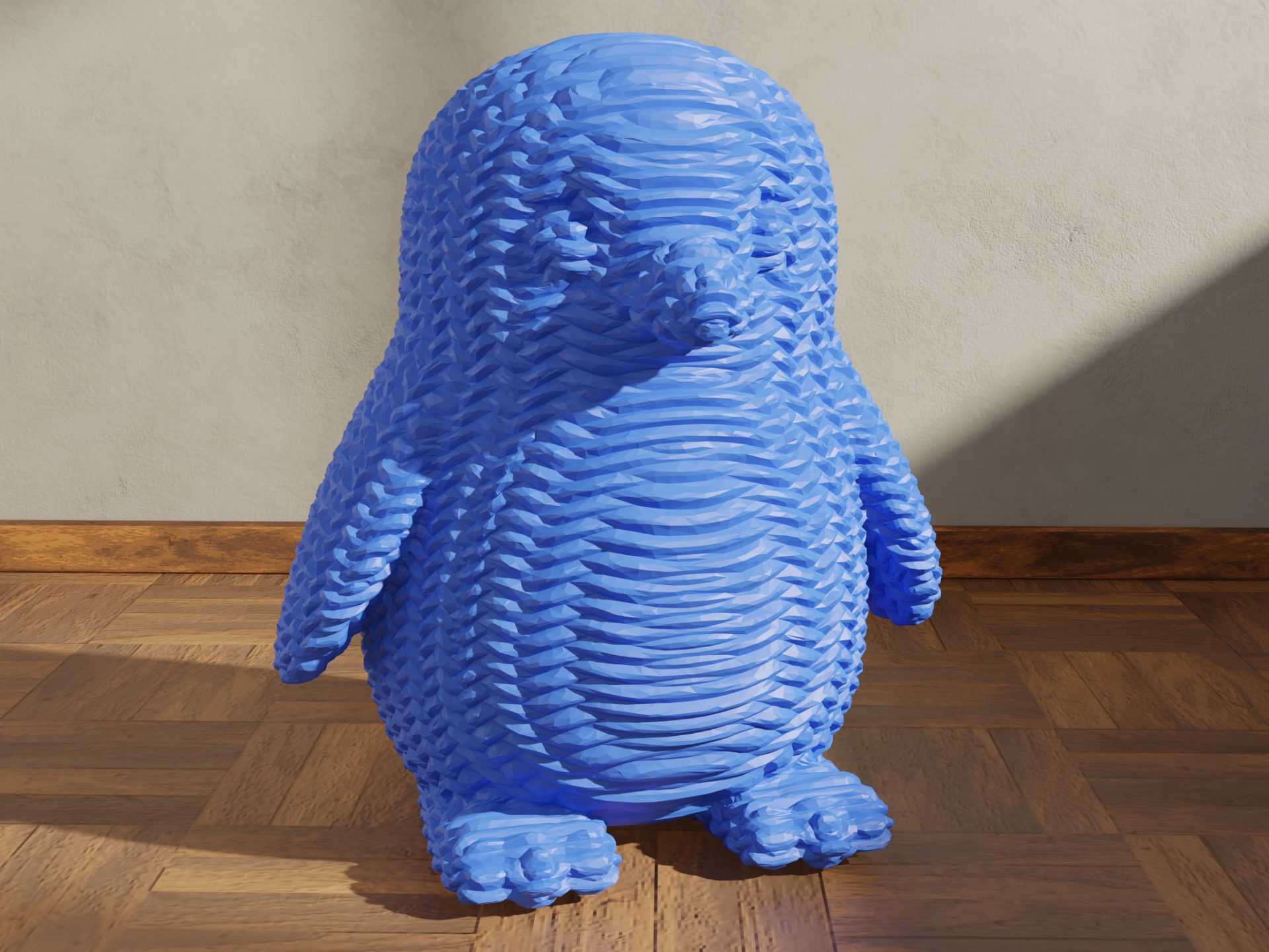Knitted Penguin