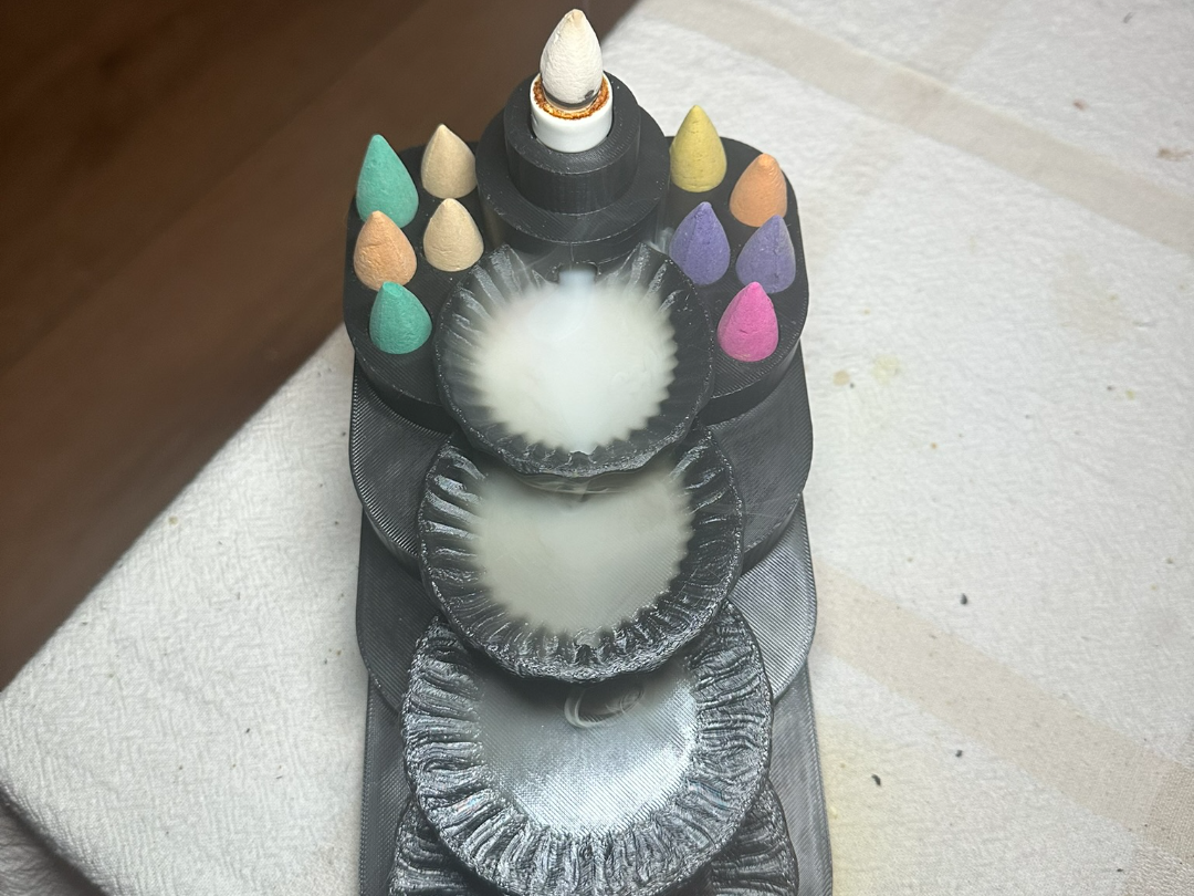 big backflow incense shell