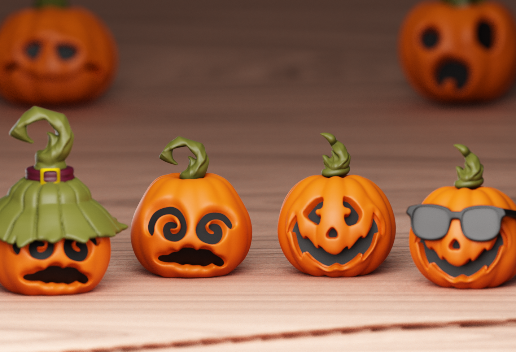 Halloween 2 Pumpkin Concepts V6