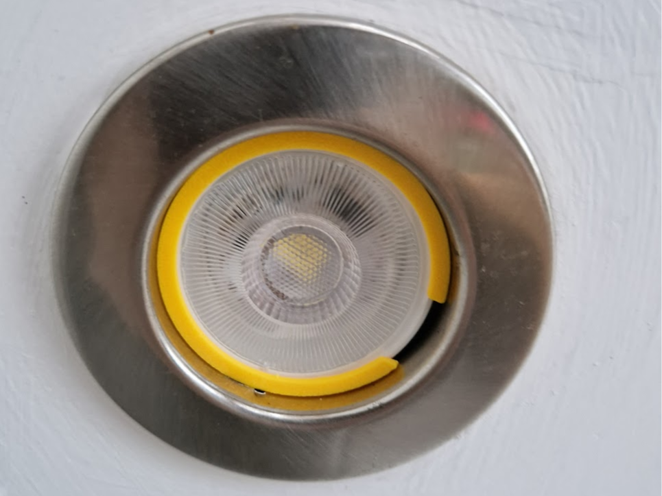 Spring Clip for recessed down lighting