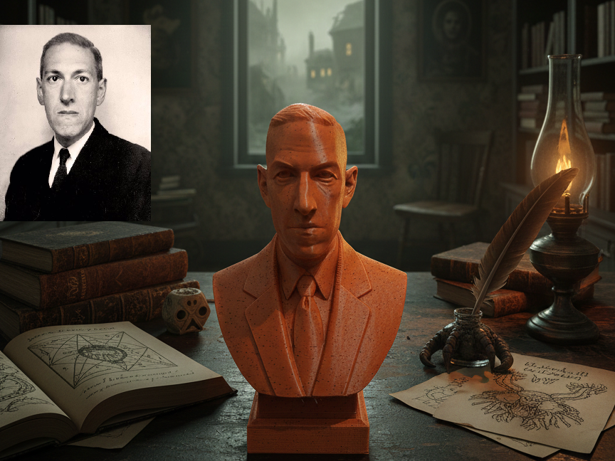 Howard Phillips Lovecraft – Bust
