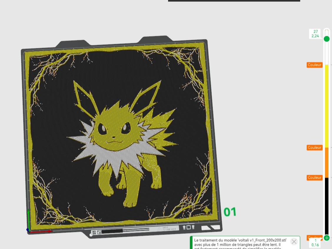 Hueforge voltali Jolteon