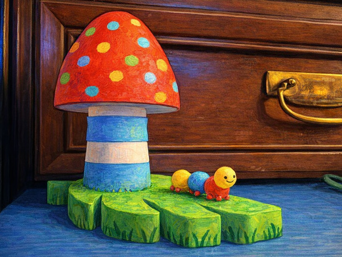 Toddler Mushroom Stacker