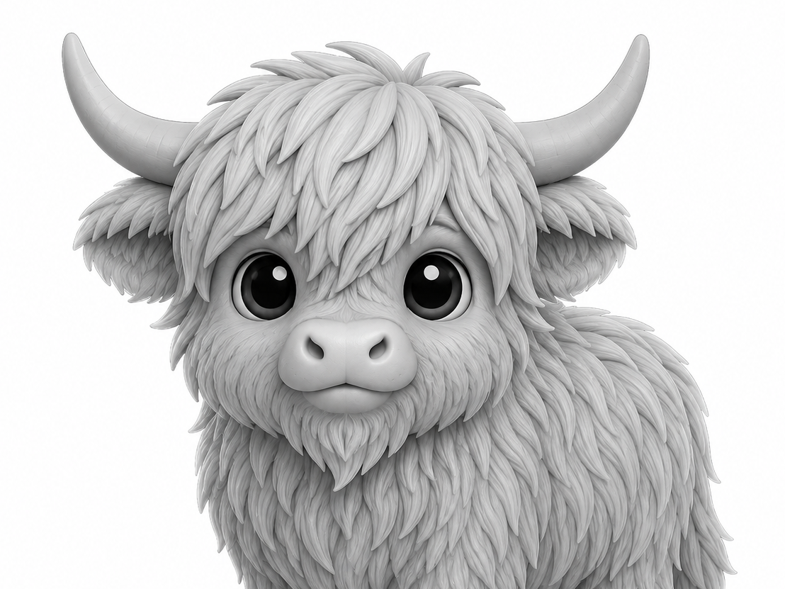 Woolly Farm Cow