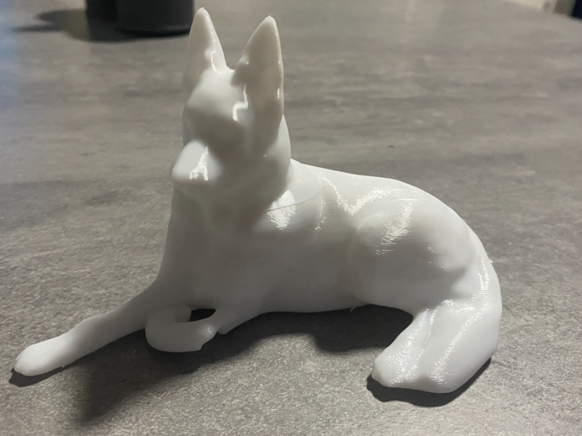Schäferhund Statue