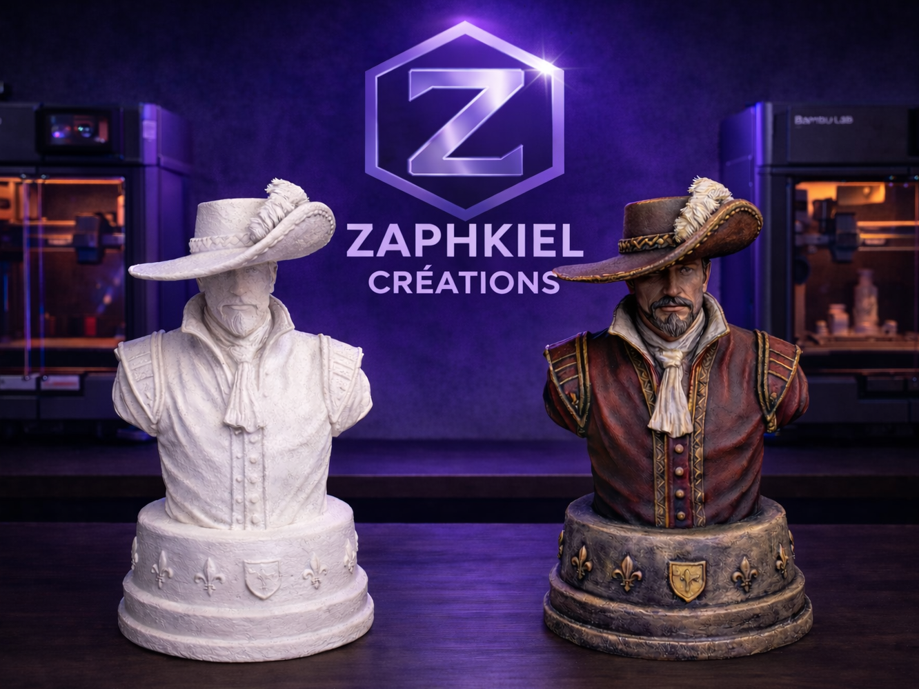 Duelist Fencer Bust – RPG Series