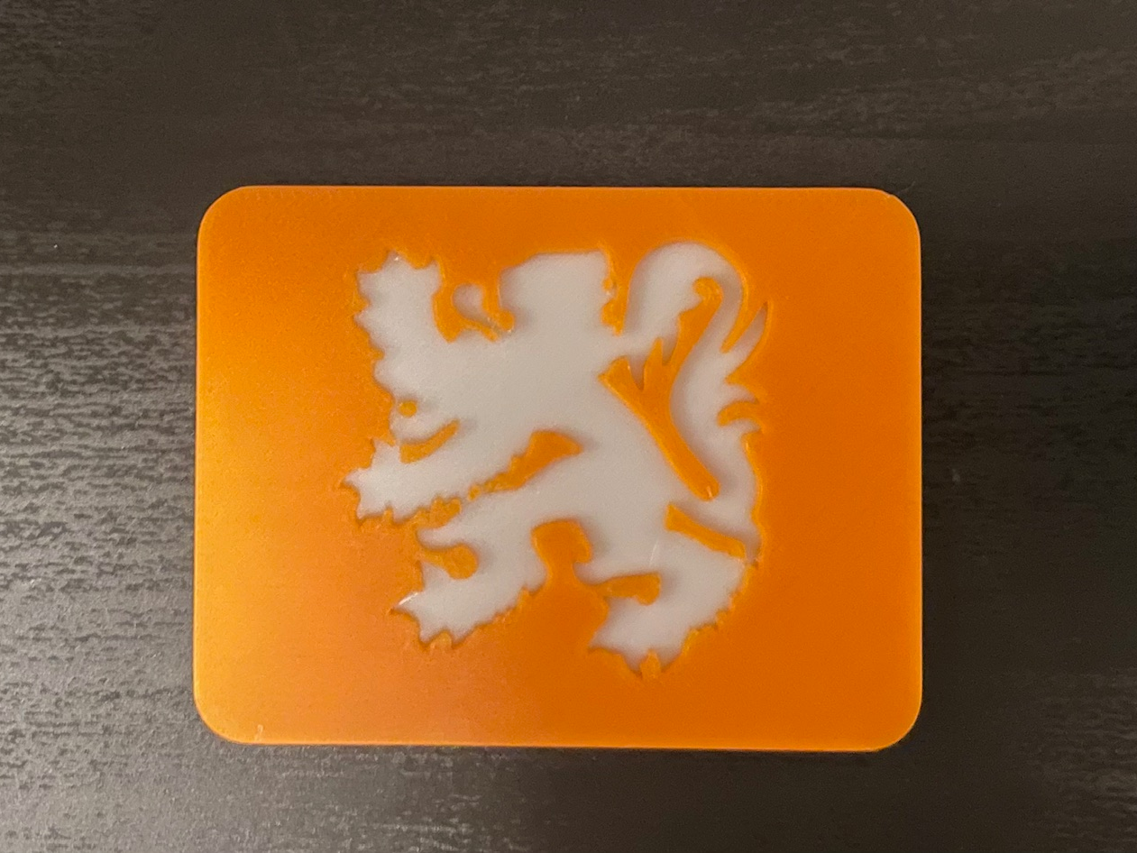 Team Yankee Dutch Lion Objective Marker
