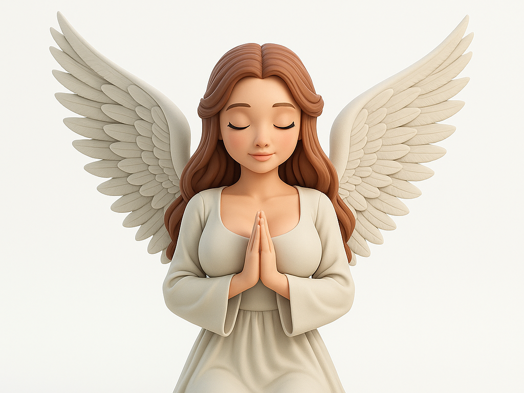 Praying angel V2
