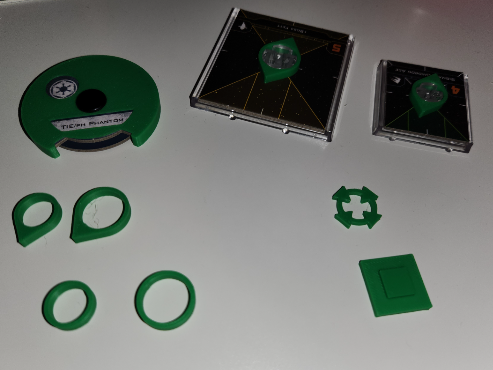 X Wing Ship identification markers