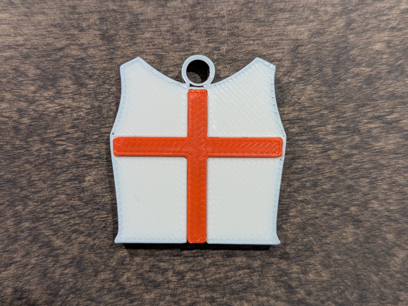 Armor of God keychain - Breastplate