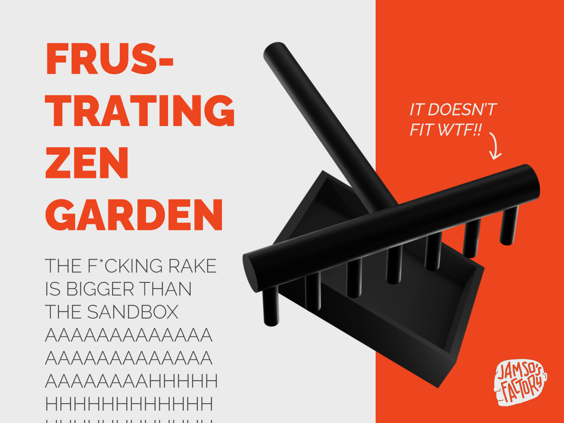 Frustrating Zen Garden