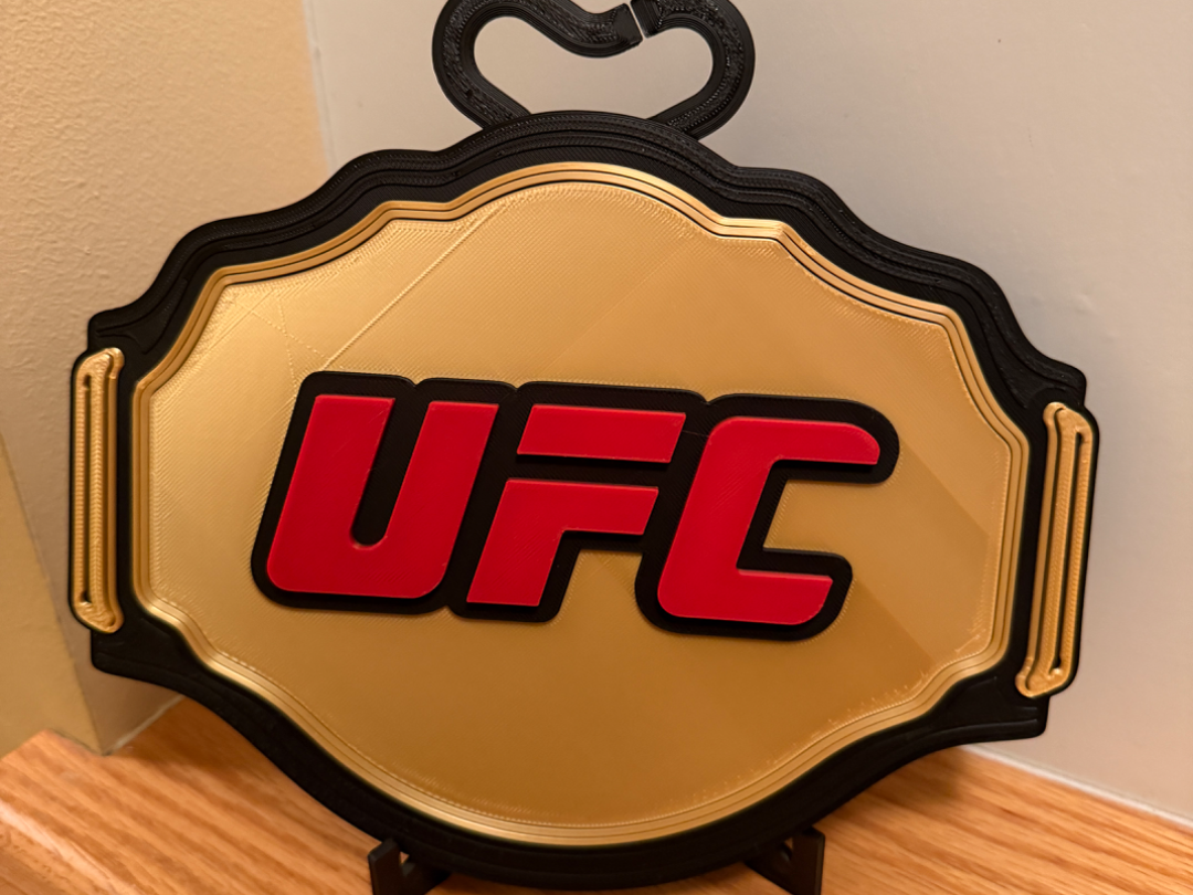 UFC Championship Belt Hype Chain