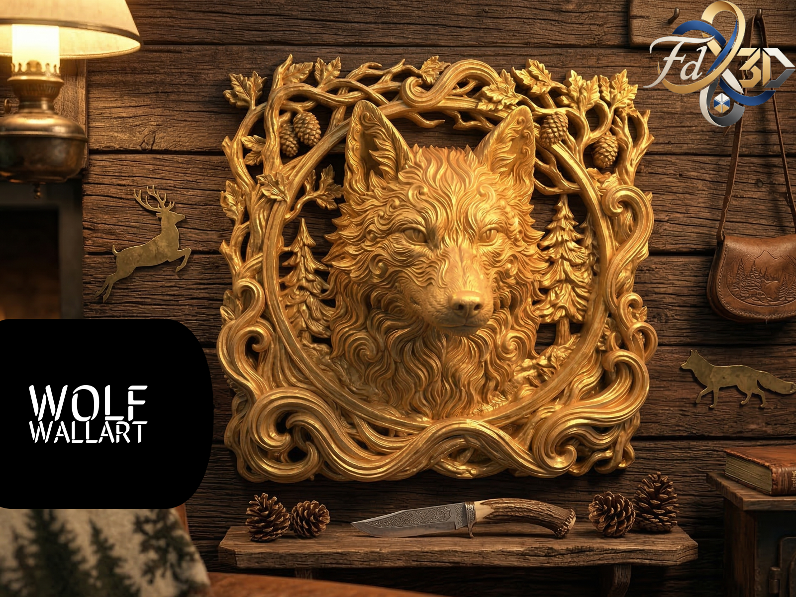 Wolf Wallart