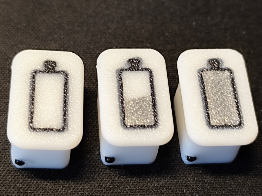 XT60 Cap with Charge Level (PLA!!!)
