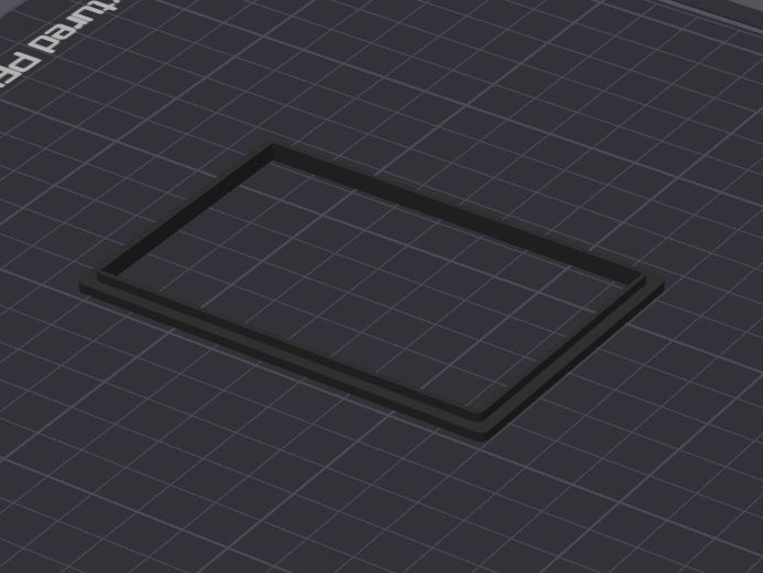 Frame for AMS Filament Dryer Display