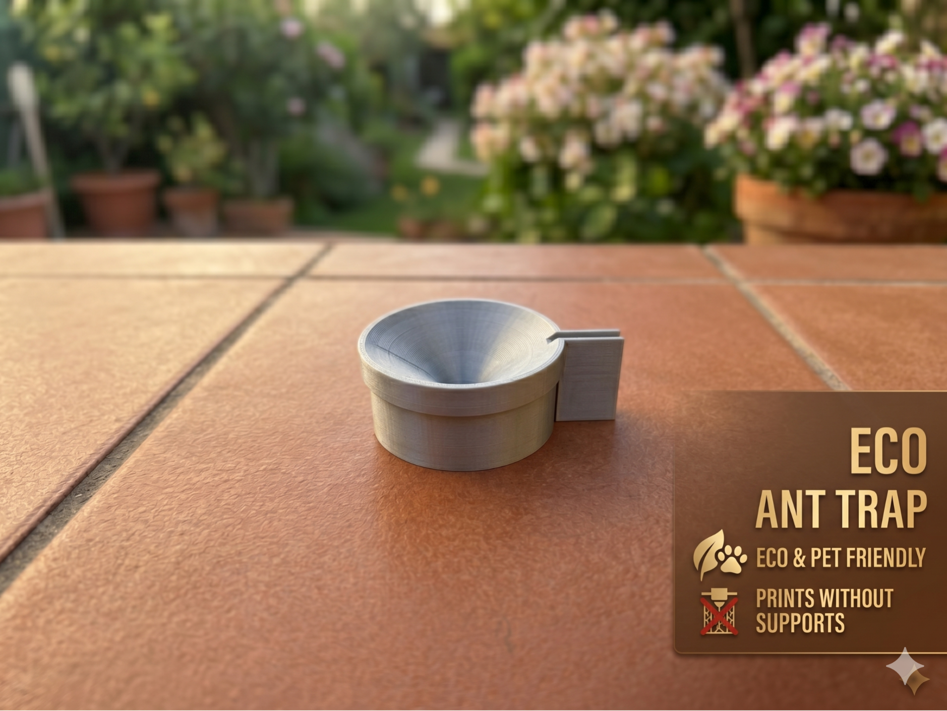 Eco non-toxic ant killer/trap