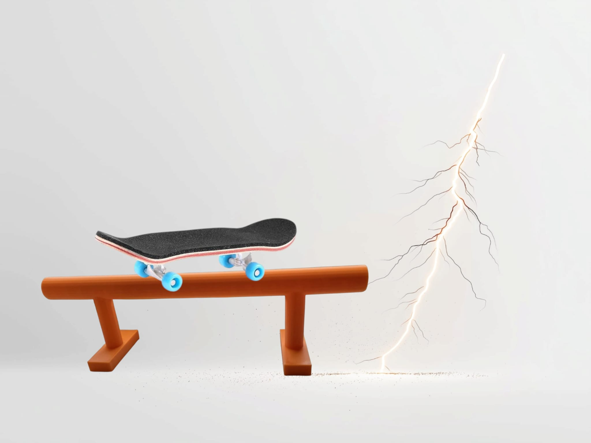 Grind Rail Fingerskateboard