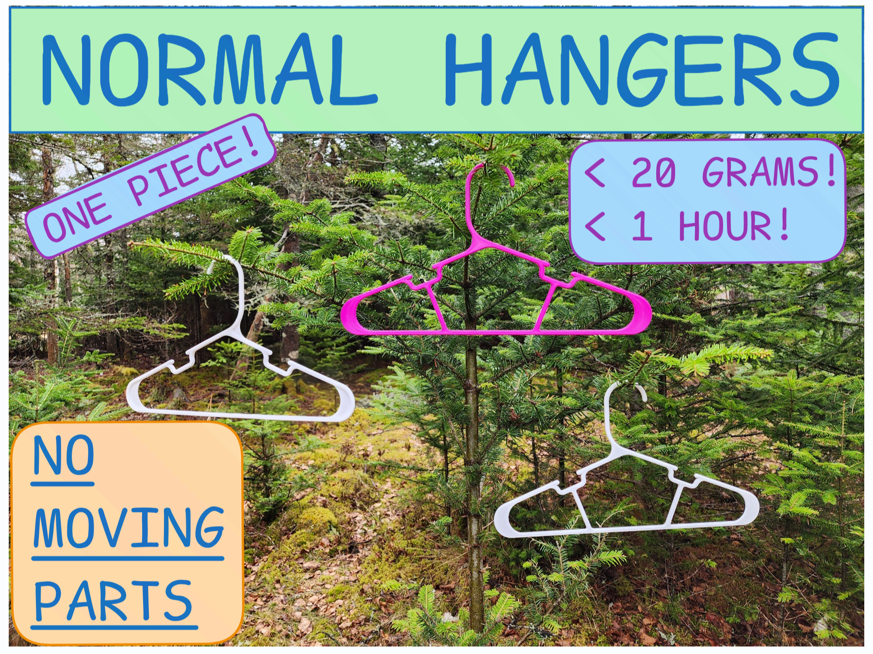 Normal Hanger - No Moving Parts