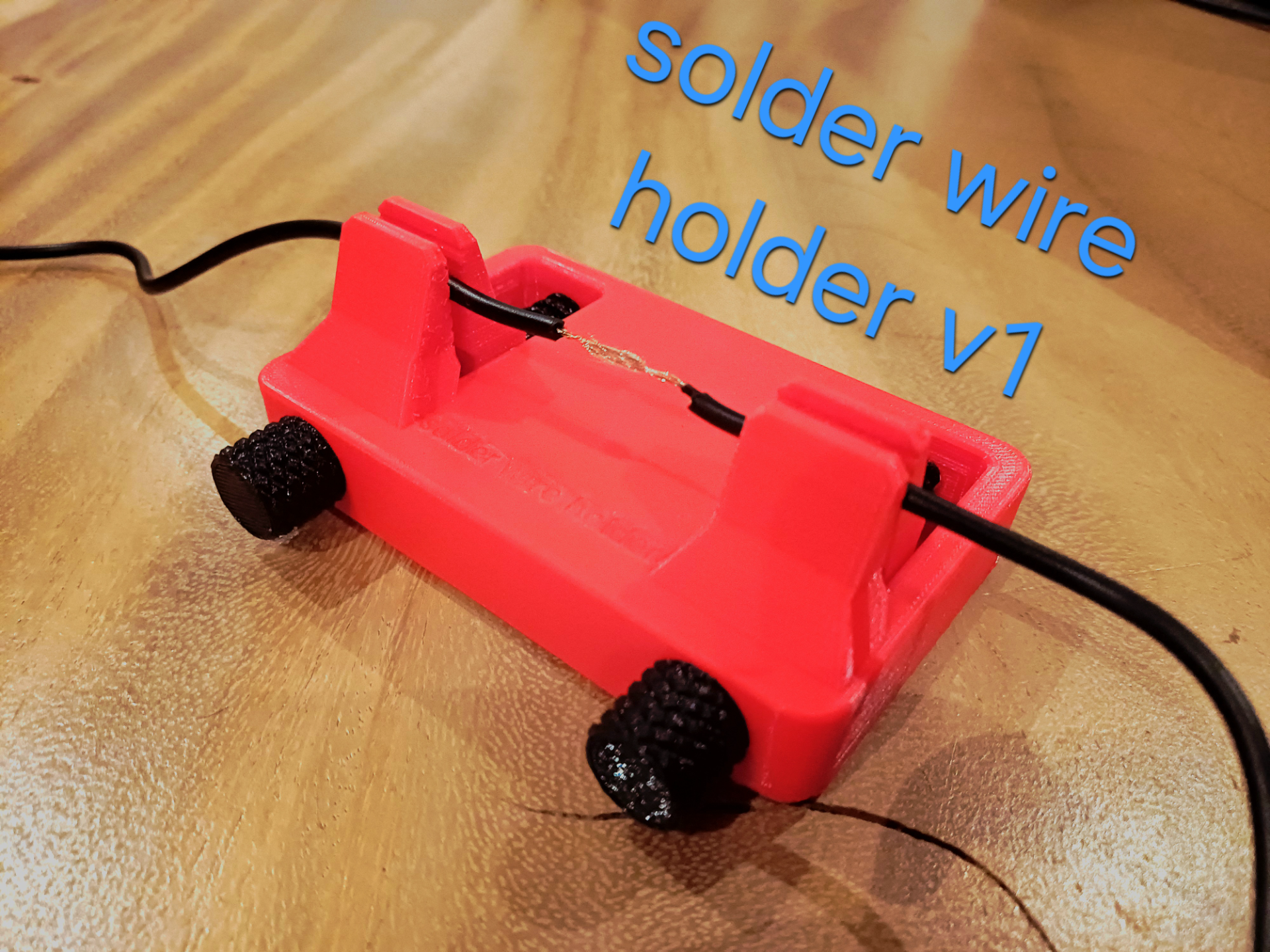 Solder wire holder V1