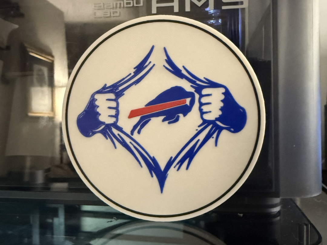 SHIRT RIPPING BUFFALO BILLS COASTER