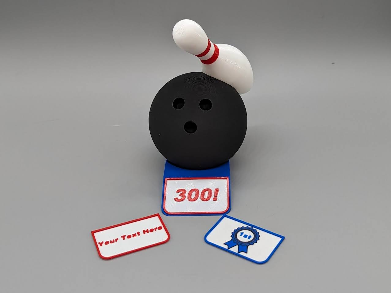 Customizable Bowling Trophy