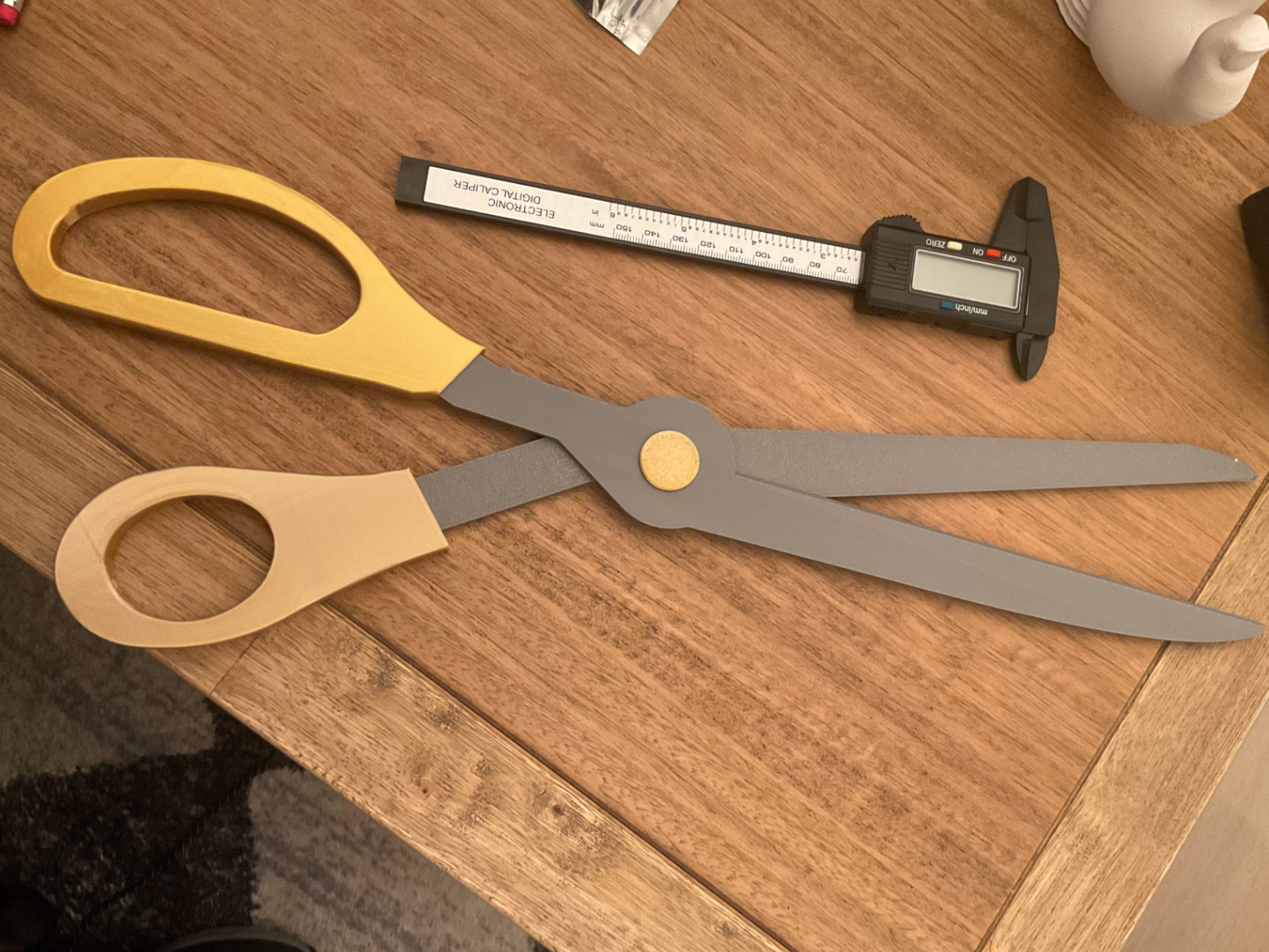 Giant Ceremonial Scissors Prop