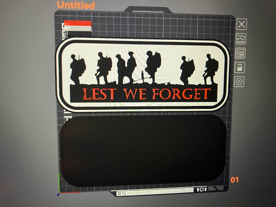 lest we forget LightBox