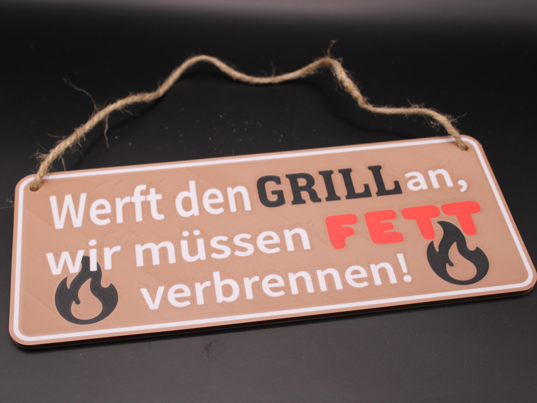 Grillschild