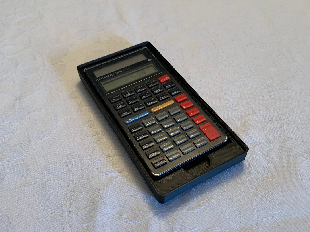Gridfinity TI-34 Calculator Holder