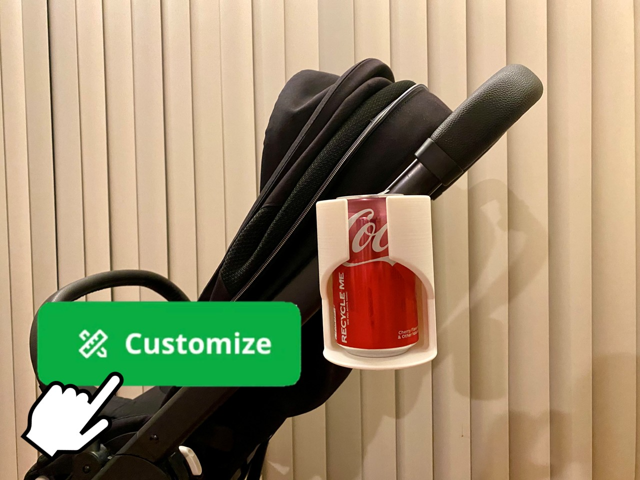 Parametric Cybex Cup Holder
