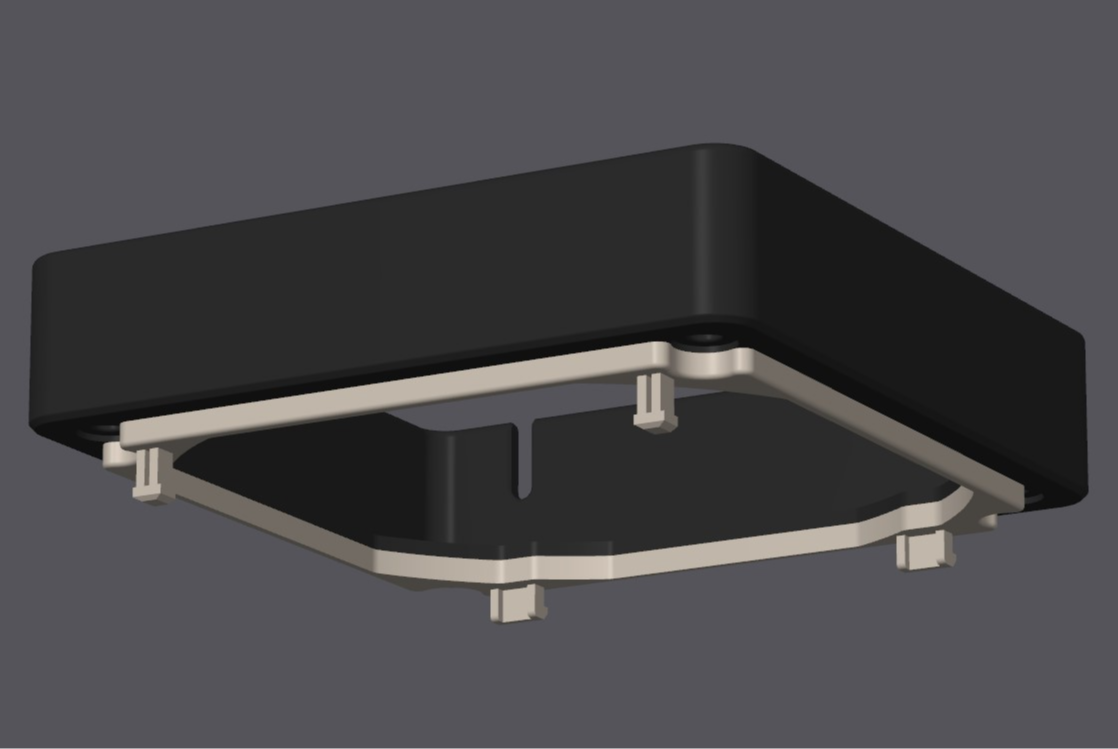 Minisforum Nab6/7 Lüfterdeckel 120mm/80mm