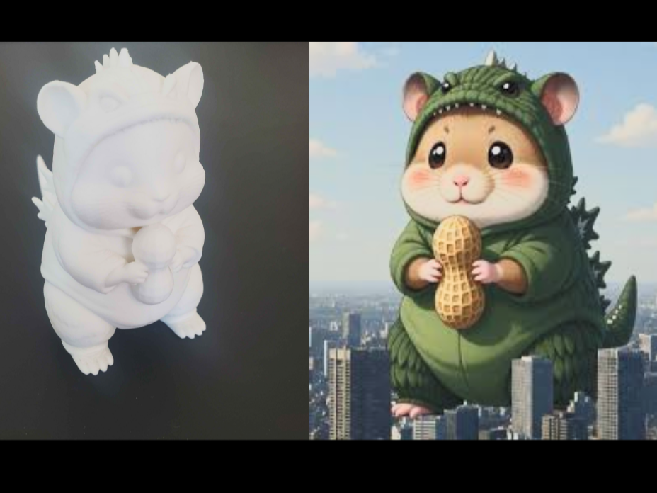 Godzilla Hamster Kaiju - 4Chan UK Meme
