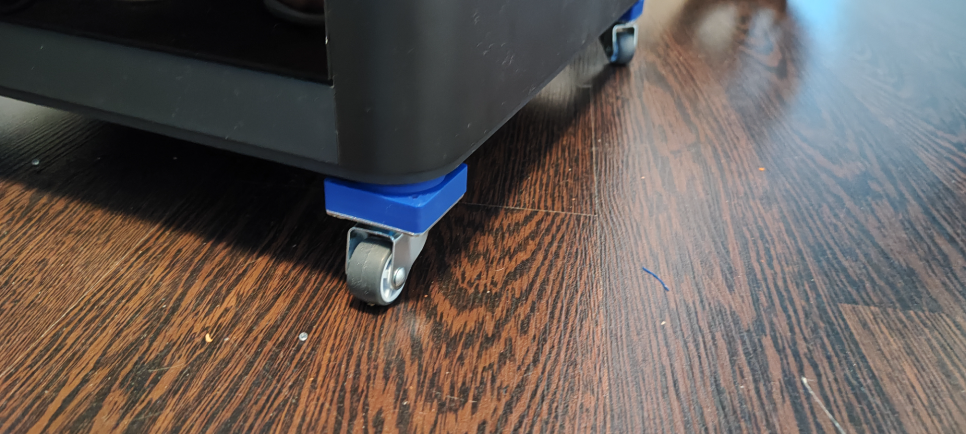 Swivel castor adapter for P1S / P1P / X1C
