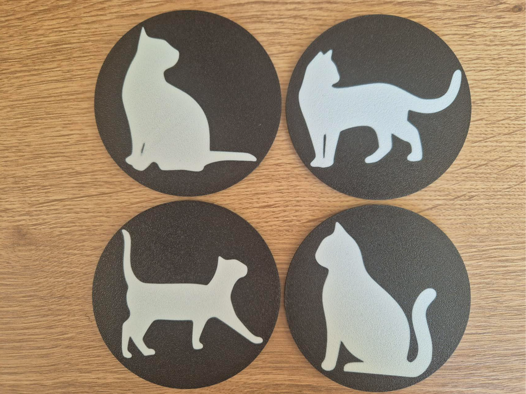 Cat coaster set