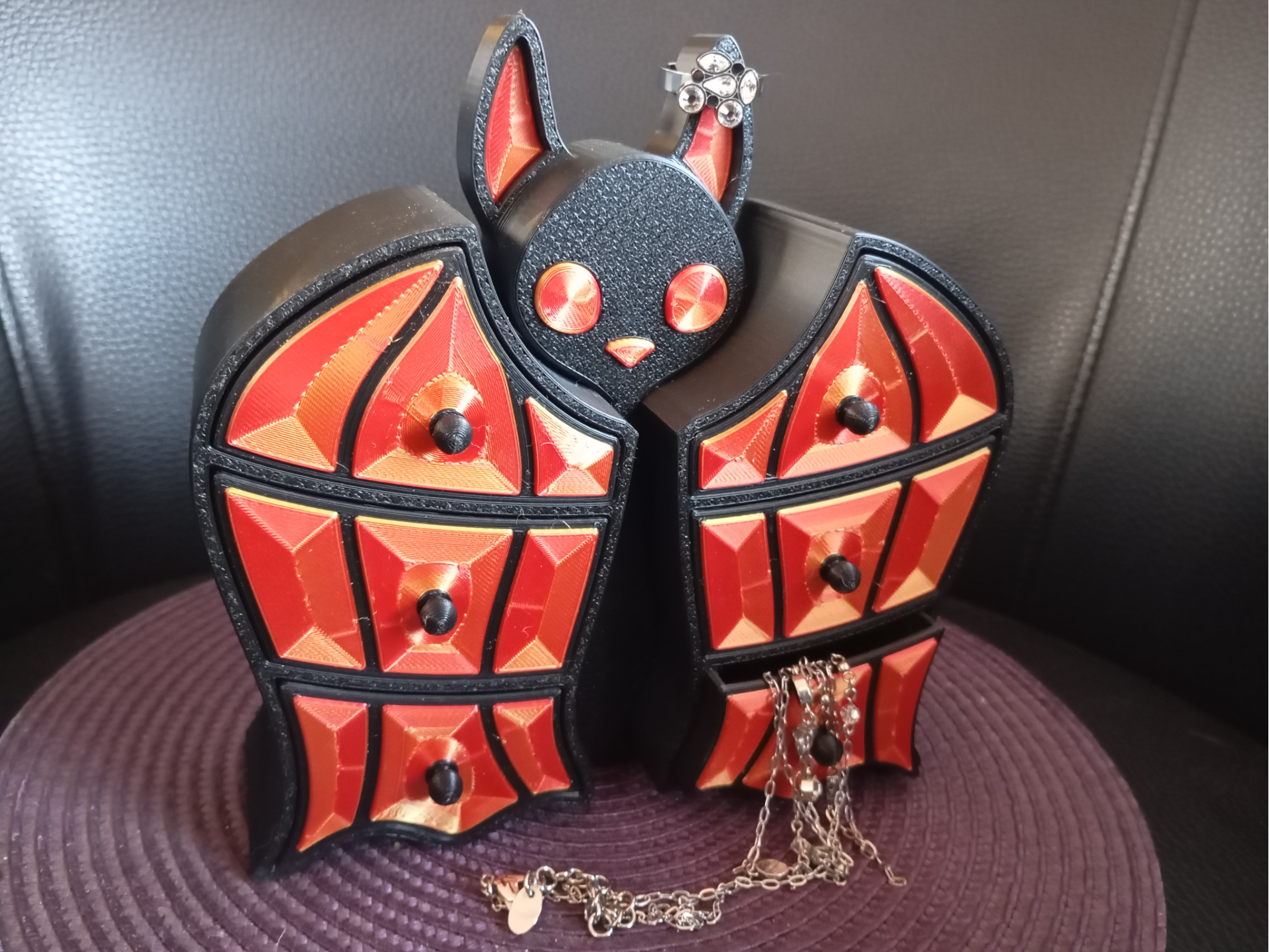 bat drawer jewelry  box