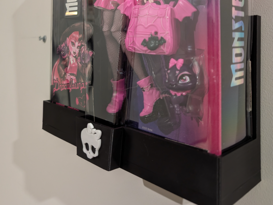 Gothic Doll Display Shelf
