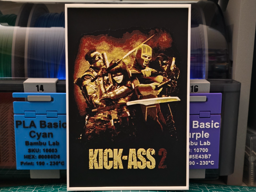 Kick-Ass 2 Movie Poster - Hueforge Art