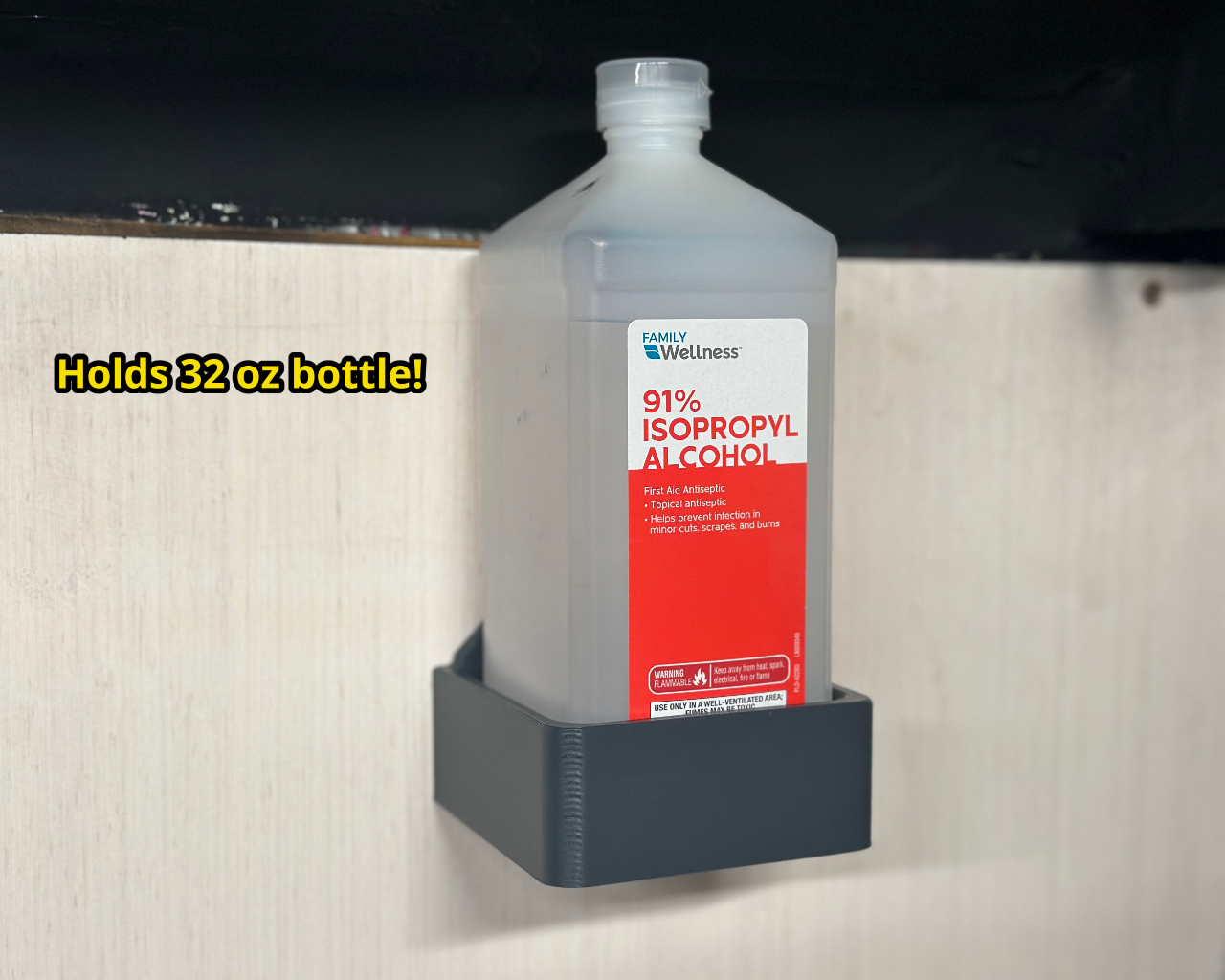 32oz ISOPROPYL ALCOHOL Wall mount.
