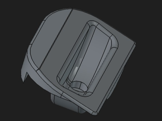 Striker plate for Velux GHL VES/V21