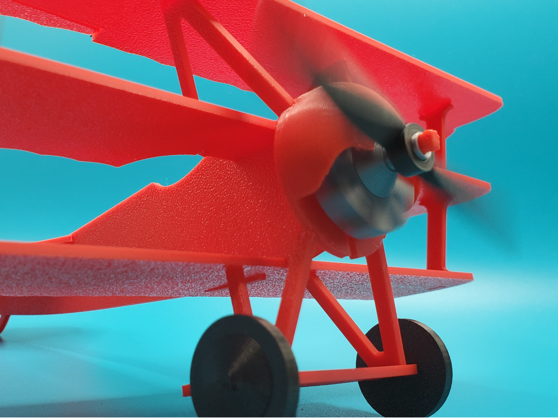 Fokker DR. I Triplane - Flat Plate Model Kit - WWI